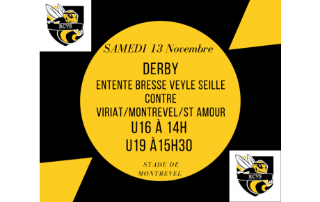Match U16/U19 13 novembre