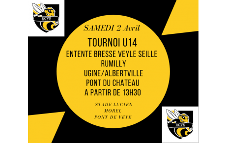 Tournoi U14 2 avril 2022