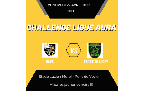 Match séniors 22 avril 2022
